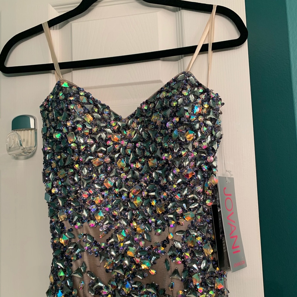 JOVANI Mermaid Gown Dress Jovani 1676 SPARKLE
